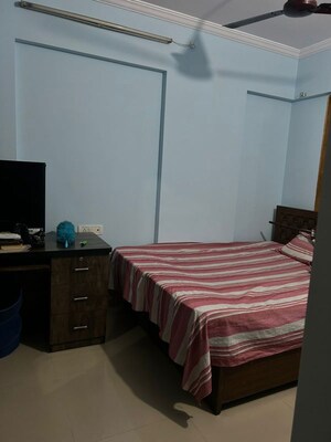 Bedroom in 1 BHK Apartment at Puranik Hometown, Ghodbunder Road – for Rent