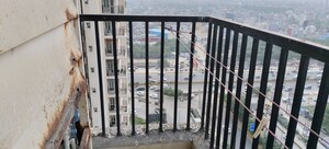 Balcony in 3.5 BHK Apartment at Gaur City 1st Avenue, Sector 4 Greater Noida – for Rent