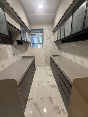 Kitchen in 3 BHK Apartment at Dotom Isle, Malad West – for Rent