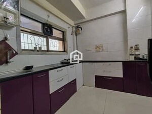 Kitchen in 4 BHK Apartment at Air India Colony, Nerul – for Rent