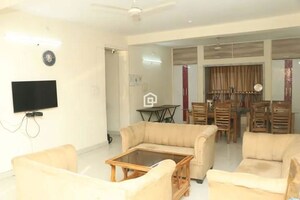Living Room in 4 BHK Apartment at Air India Colony, Nerul – for Rent