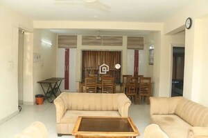 Living Room in 4 BHK Apartment at Air India Colony, Nerul – for Rent
