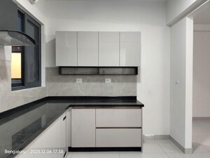 Kitchen in 2 BHK Apartment at Puravankara Purva Atmosphere, Thanisandra Main Road – for Rent