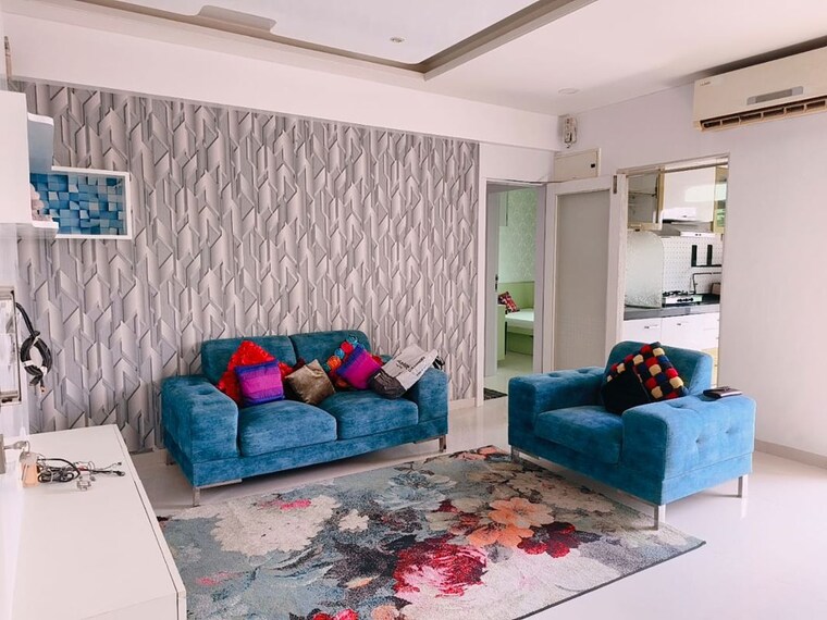 Living Room, swaraj-daffodils-airoli 2 Bedroom 1150 Sq.Ft. Apartment In Airoli Sector 3 Navi Mumbai 10339332