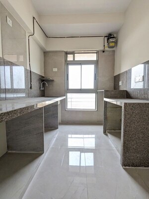 Kitchen in 1 BHK Apartment at Gurukrupa Marina Enclave, Malad West – for Sale