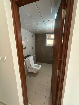 Bathroom in 3 BHK Apartment at Bhartiya City Nikoo Homes II, Thanisandra Main Road – for Rent