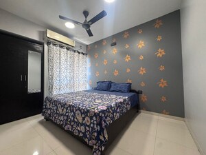 Bedroom in 3 BHK Apartment at Puranik Rumah Bali, Ghodbunder Road – for Rent