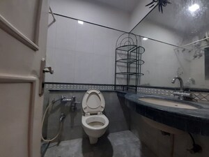 Bathroom in 3 BHK Apartment at Goregaon West – for Rent
