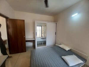 Bedroom in 2 BHK Apartment at Bhartiya City Nikoo Homes II, Thanisandra Main Road – for Rent