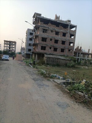 3 BHK Builder Floor – Exterior View View at New Town Action AreA-Iii - for Sale