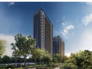 3 BHK Apartment – Exterior View View at Puravankara Purva Atmosphere, Thanisandra Main Road - for Rent