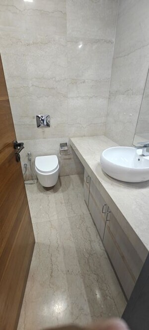 Bathroom in 4 BHK Apartment at Omkar 1973, Worli – for Rent