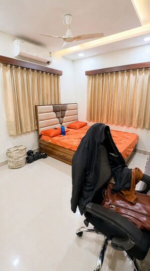 Master Bedroom in 3 BHK Apartment at Olive Apartment, Nalasopara West – for Sale