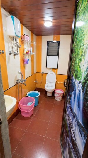 Attached Bathroom in 3 BHK Apartment at Olive Apartment, Nalasopara West – for Sale