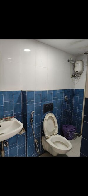 Bathroom in 2 BHK Apartment at Lodha Amara, Kolshet Road – for Rent