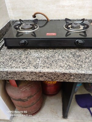 Kitchen in 3 BHK Apartment at Nagaon – for Rent