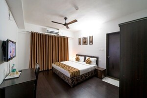 Bedroom in 3.5 BHK Apartment at Goel Ganga Platinum, Kharadi – for Rent