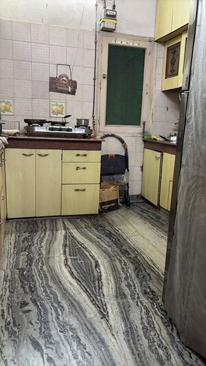 Kitchen in 3 BHK Builder Floor at East Of Kailash – for Rent