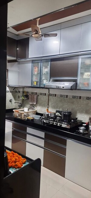 Kitchen in 3 BHK Apartment at Tilak Nagar Building, Tilak Nagar – for Rent