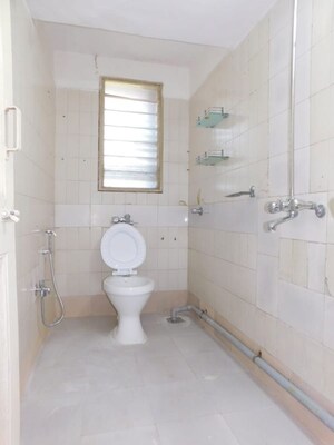 Bathroom in 3 BHK Apartment at Om Tower Kandivali, Kandivali West – for Rent