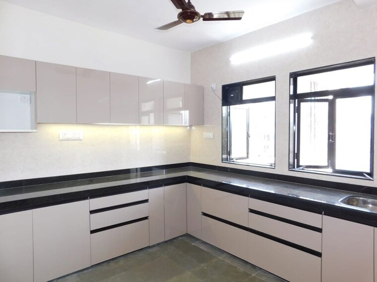 Kitchen, om-tower-kandivali 3 Bedroom 1200 Sq.Ft. Apartment In Kandivali West Mumbai 10340319