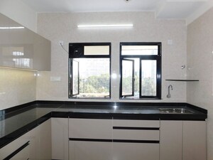 Kitchen in 3 BHK Apartment at Om Tower Kandivali, Kandivali West – for Rent