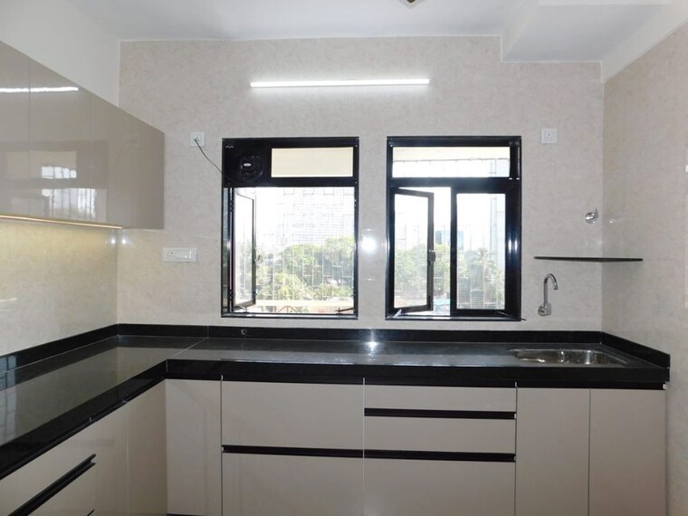 Kitchen, om-tower-kandivali 3 Bedroom 1200 Sq.Ft. Apartment In Kandivali West Mumbai 10340319