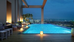 Swimming Pool in 3 BHK Apartment at Ganguly 4 Sight Florence, Garia – for Sale