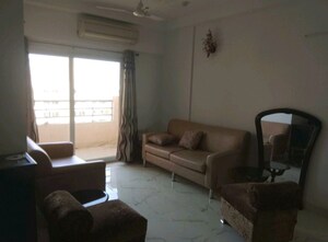Living Room in 3 BHK Apartment at Purvanchal Royal City, Chi V Greater Noida – for Rent