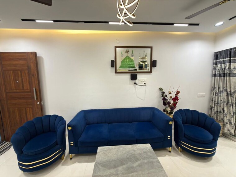 Living Room, yash-florencia 2 Bedroom 1050 Sq.Ft. Apartment In Kondhwa Pune 10340482