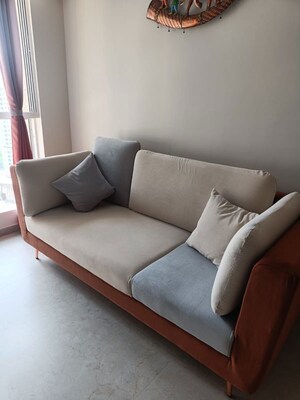 Living Room in 1 BHK Apartment at Dosti Oro 67, Kandivali West – for Sale