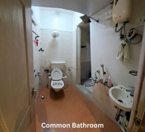 Bathroom in 2 BHK Apartment at Sai Dham CHS Kandivali, Kandivali West – for Rent