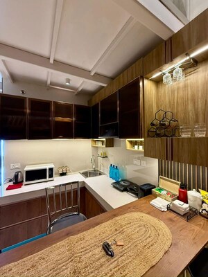 Kitchen in Studio Apartment at M3M Broadway, Sector 71 – for Rent