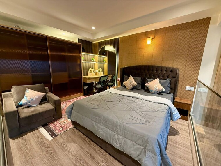 Bedroom, m3m-broadway Studio 900 Sq.Ft. Apartment In Sector 71 Gurgaon 10340530
