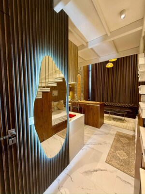 Furnished Amenities in Studio Apartment at M3M Broadway, Sector 71 – for Rent