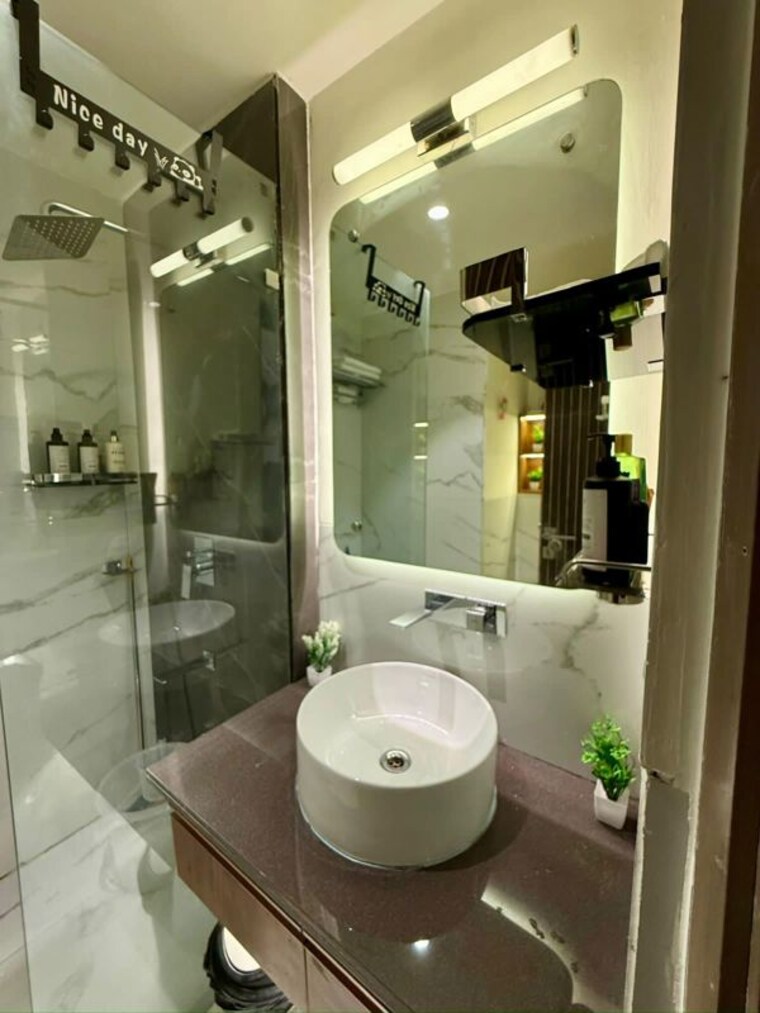 Bathroom, m3m-broadway Studio 900 Sq.Ft. Apartment In Sector 71 Gurgaon 10340530