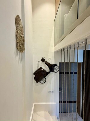 Staircase in Studio Apartment at M3M Broadway, Sector 71 – for Rent