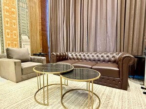 Living Room in Studio Apartment at M3M Broadway, Sector 71 – for Rent