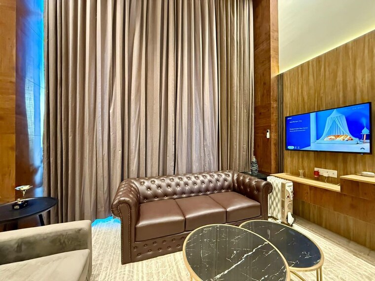 Living Room, m3m-broadway Studio 900 Sq.Ft. Apartment In Sector 71 Gurgaon 10340530