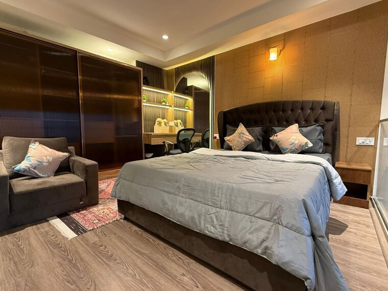Bedroom, m3m-broadway Studio 900 Sq.Ft. Apartment In Sector 71 Gurgaon 10340530