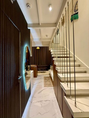 Staircase in Studio Apartment at M3M Broadway, Sector 71 – for Rent