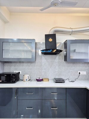Kitchen in 2 BHK Builder Floor at Sahastradhara – for Rent