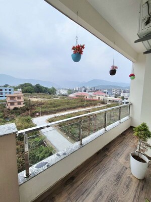 Balcony in 2 BHK Builder Floor at Sahastradhara – for Rent