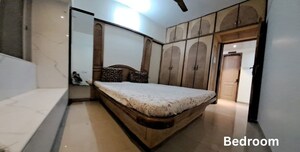 Bedroom in 2 BHK Apartment at Deepak Residency CHS, Kandivali West – for Rent