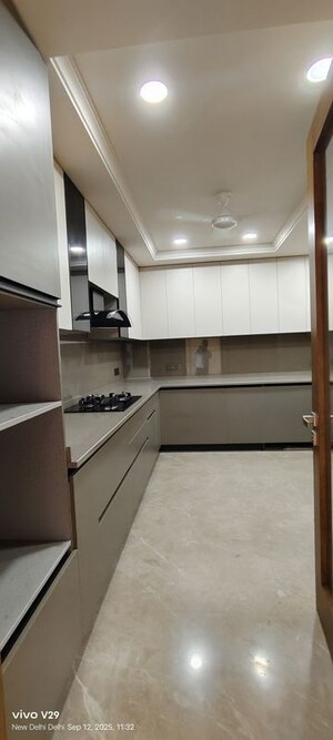 Kitchen in 4 BHK Builder Floor at Saket – for Rent