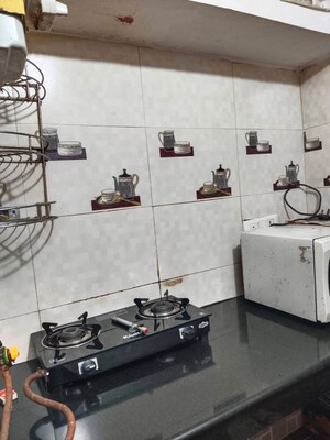 Kitchen in 1 BHK Builder Floor at Saket – for Rent