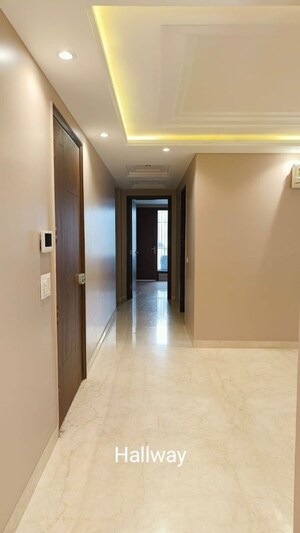Building Lobby in 4 BHK Builder Floor at Saket – for Rent
