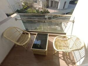 Staircase in 2 BHK Apartment at Lodha Woods, Kandivali East – for Rent