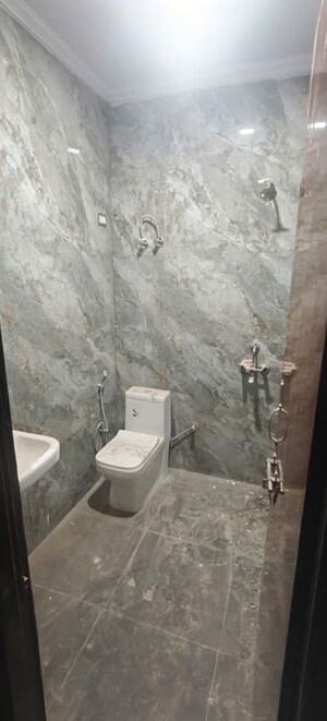 Bathroom in 1 BHK Builder Floor at Chattarpur – for Rent