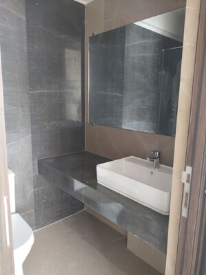 Bathroom in 1 BHK Apartment at Prescon Midtown Bay, Mahim West – for Rent